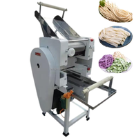 Machine à presser les pâtes fraîches commerciales de petite taille, rouleau à pâte, épaisseur réglable, coupe-snacks Chin Chin, moteur 220V