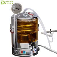 Système de brassage électrique domestique DAWNTECH 30/40/50/60/70L en acier inoxydable 304, moteur tout-en-un, équipement de brassage de bière 2500W 220V