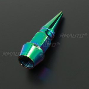 4 tapas de válvula de neumático de aluminio con pincho largo para coche, camión, bicicleta y motocicleta - Product Image 3