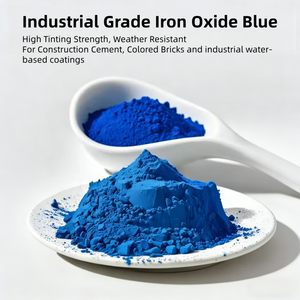 Pigmento de grado industrial con certificación RoHS para productos de cemento de baldosas de ladrillo de hormigón solidez a la luz óxido de hierro <span class=keywords><strong>azul</strong></span> - Product Image 3