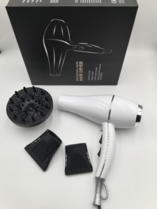 ओएम कस्टम लोगो इलेक्ट्रिक प्रोफेशनल हेयर ड्रायर 2600w ac मोटर आयनिक सुविधा डिफ्यूज़र नोजल सैलून होटल घरेलू आरवी उपयोग - Product Image 5