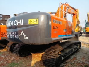 Excavatrice d'occasion Hitachi ZX240-3 ZX240-3G ZX240-5G, machine fiable, construction robuste, cabine confortable - Product Image 5