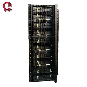 Coffrage carré réglable en <span class=keywords><strong>plastique</strong></span> HLM pour la construction de murs en béton - Haute résistance, montage facile - Product Image 3