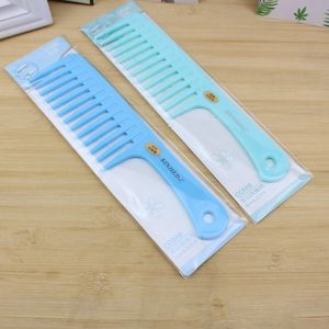 Large Tooth Plastic <b>Comb</b> Mixed Colors Wide Tooth For Home Beauty Salon Use Adult Size - Product Image 5