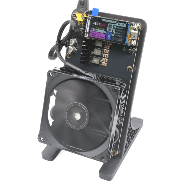 Hot Sale Bitaxe NerdQaxe Series Bitcoin Solo Miner Rev6.1 6TH/s 100W Home Crypto Mining Machine
