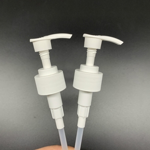 Dispensador de Jabón Líquido Blanco <span class=keywords><strong>28</strong></span> 410, Envase Cosmético de Plástico, Bomba Dosificadora Antiderrames para Lociones y Aceites Esenciales - Product Image 1