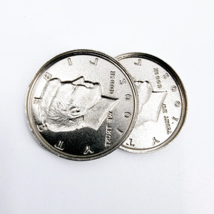 Carcasa de moneda ampliada, versión estadounidense, compatible con la moneda de 50 centavos, accesorio de magia para trucos de magia con monedas de cerca, técnica de magia con monedas. - Product Image 4