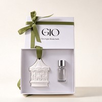 Diffuseur d'huiles essentielles en céramique parfumée à la lavande, personnalisable avec logo, pour la maison, le bureau, la voiture, la garde-robe, désodorisant d'air
