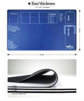 Tapis de jeu personnalisé de qualité supérieure, imprimé, en caoutchouc souple antidérapant, pour jeux de cartes, accessoires informatiques
