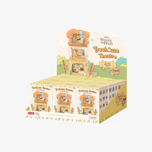 Authentique POP MART <span class=keywords><strong>Disney</strong></span> Winnie l'Ourson Série Théâtre dans la Cabane Boîte Mystère Lot Complet 9 Pièces Figurines d'Art Cadeau de Collection - Product Image 1