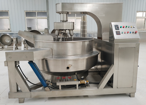 Calefacción eléctrica completamente automática de 200L, máquina planetaria para saltear CON MEZCLADOR, adecuada para cocina <span class=keywords><strong>central</strong></span> y cafetería - Product Image 5