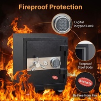 Armoire de sécurité ignifuge JB-safe, résistante au feu pendant deux heures, avec serrure électronique à code pour la maison, le bureau, le bar, la vente au détail