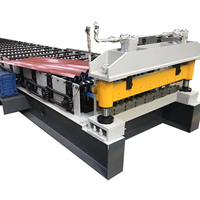 Máquina Automática para Formar Rollos de Láminas de Acero Galvanizado Corrugado para Techos