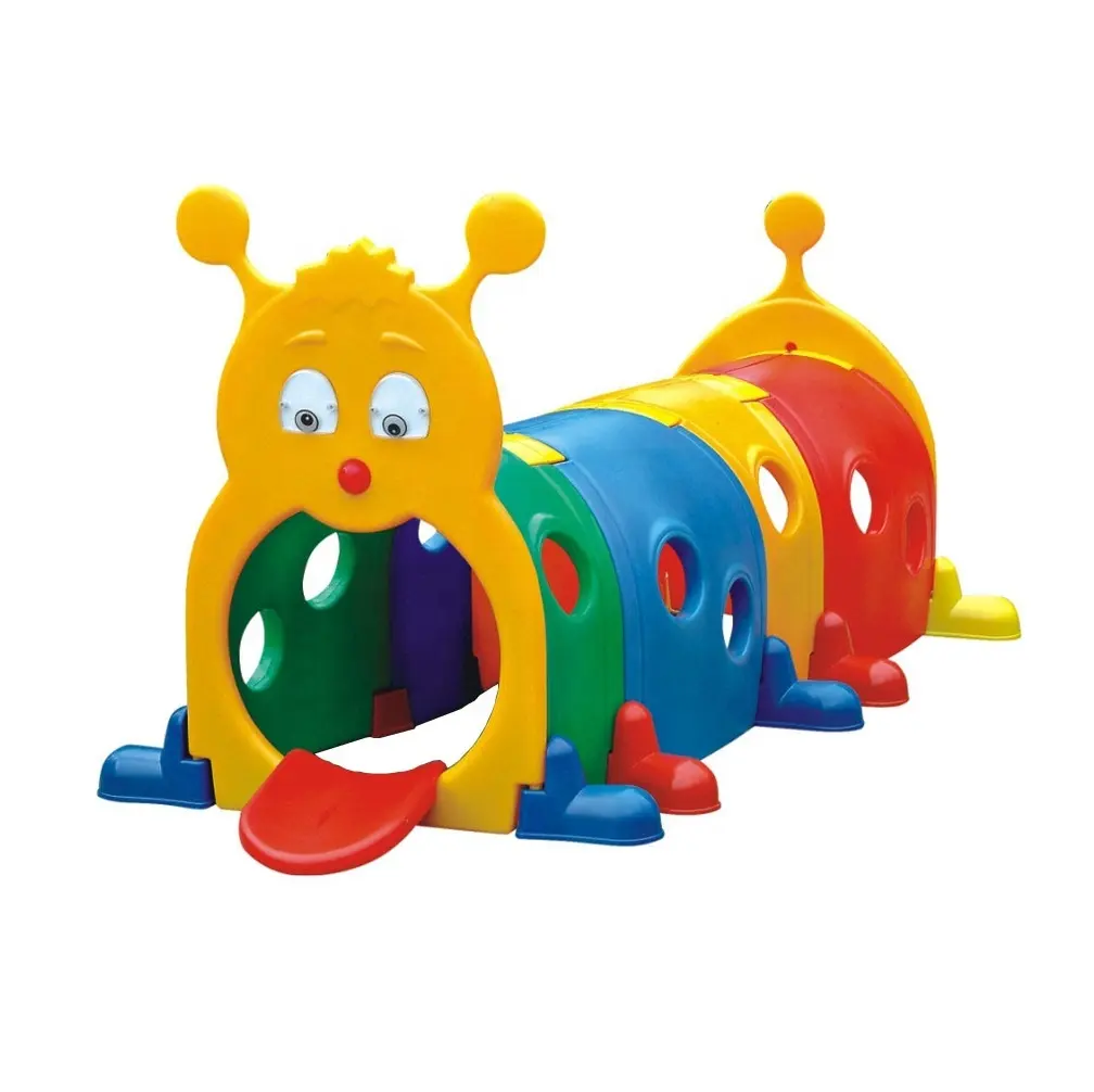 Kids Indoor/Outdoor Plastic Play Tunnel Toy Center Luxury Animal Shape Games Set Daycare Kindergarten Educational Purposes