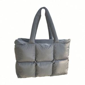 Bolsa de Mano Grande para Invierno, Impermeable, de Nailon y Lona, con Asa Acolchada de Algodón, en Oferta - Product Image 1