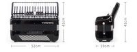 YW827 perroquet clavier accodions, 41Key 120 Basse 3 chorus clavier accordéon