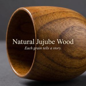 Vaso de whisky de madera carbonizada hecho a mano, vaso de whisky de roble premium, vaso único de madera para beber bourbon para hombres - Product Image 4