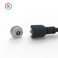 Connecteur d'alimentation magnétique circulaire 12V 3A DC, connecteur mâle-femelle pour adaptateur secteur, câble de charge à broches Pogo