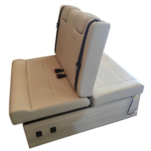 Sofá con mecanismo reclinable doble para asiento de RV - Product Image 1
