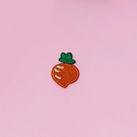 Geborduurde cartoon-vilt patches van ecologisch materiaal, gepersonaliseerde DIY dierenfiguurtjes, kledingaccessoires voor kleding en hoeden
