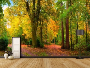 ZHIHAI arbre vif forêt image impression fond <span class=keywords><strong>chambre</strong></span> mur luxe mural <span class=keywords><strong>papier</strong></span> <span class=keywords><strong>peint</strong></span> 3d - Product Image 3