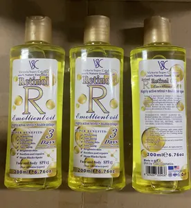 Sérum Anti-âge Rides Vegan Rétinol Alternative Squalane Nuit Réparateur Huile Visage Éclat