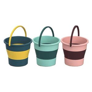 Đa màu 10 LTR xách tay <span class=keywords><strong>foldaway</strong></span> xô nước cho cắm trại/Câu Cá/chèo thuyền - Product Image 1