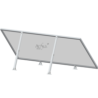 Support de pied réglable en aluminium ARTSIGN pour panneaux solaires avant et arrière, support de fixation robuste pour système de montage solaire au sol