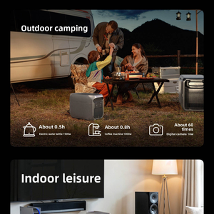 สถานีไฟฟ้าพกพา Eco Flow Del Ta 3 Classic LiFePO4 1024Wh 1800W คลื่นไซน์บริสุทธิ์ MPPT ไฟฉาย แบตเตอรี่สำรองสำหรับรถยนต์ ไฟ LED - Product Image 4