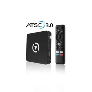 Ready Stock ATSC 3.0 Tuner Receiver 4K Quad 64-bit HDR ATSC3.0 TV Box with Interactive Viewing