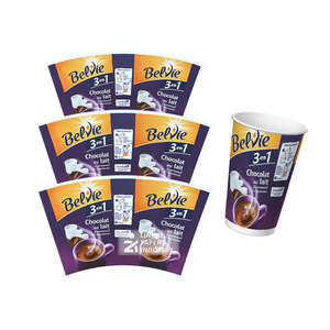 Vaso <span class=keywords><strong>de</strong></span> Papel Desechable <span class=keywords><strong>de</strong></span> Grado Alimenticio, Impermeable, con Recubrimiento <span class=keywords><strong>de</strong></span> PE en una Cara, Impreso en Flexografía, <span class=keywords><strong>de</strong></span> Pulpa <span class=keywords><strong>de</strong></span> <span class=keywords><strong>Madera</strong></span> Virgen, para Café y Té - Product Image 2