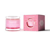 Kit de soin des lèvres double effet OEM, végan, bio, éclaircissant, exfoliant, gommage et baume pour les lèvres, baume pour les lèvres rose hydratant personnalisé