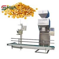 Machine d'emballage verticale semi-automatique électrique 50kg 100kg pour poudre, produits chimiques, moteurs, particules, granulés, céréales, pellets, engrais
