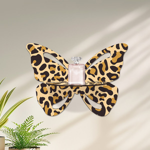 Estante Flotante de Pared con Estampado de Leopardo y Mariposas, Estilo Coquette Y2K, para Exhibir Perfumes, Decoración para <span class=keywords><strong>Dormitorio</strong></span> de Adolescentes, 21x29.5cm - Product Image 4