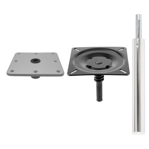 Base pivotante pour siège de bateau en alliage d'aluminium, 3/4 pouces, pour yacht, chaise amortissante, mise à niveau et rénovation - Product Image 1