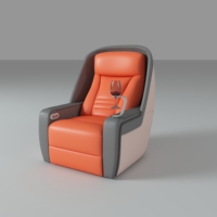 Kunden spezifische Kombination Leder Business Meeting Sofa Rindsleder Sofa Theater Liege massage Sofa Wohnzimmer Freizeit Liege