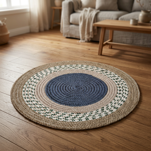 <b>Round</b> Braided Cotton <b>Placemat</b> For Dining Table Decoration And Tablemat Presentation Hotels Restaurants Wedding Parties And Homes - Product Image 3