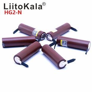 뜨거운 LiitoKala HG2 18650 3000mah 높은 전원 방전 충전식 배터리 전원 높은 방전, 30A 큰 전류 + DIY 닉 - Product Image 4