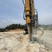 Machine hydraulique intégrée de forage et de fendage pour carrière
