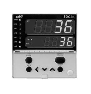 C36TR0UA2200 SDC36 ตัวควบคุมอุณหภูมิ 4 หลัก 7 ส่วนจอแสดงผล LED AC 100 ~ 240V แรงดันไฟฟ้ารีเลย์เอาต์พุตอินพุตสากล - Product Image 1