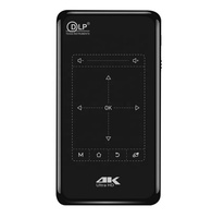 Ultra-mince Portable P9 deuxième génération 5G double WiFi projecteur intelligent Amlogic T972 Android 9 1 + 8GB 2 + 32GB LCD 4K Mini projecteur