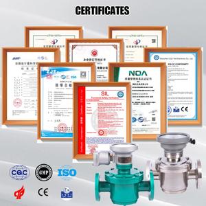 Jingjie OEM Compteur de débit à engrenages ovales LC pour huile combustible et eau lourde, avec affichage numérique LCD - Product Image 5