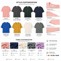 T-shirt unisexe personnalisé en coton peigné 100% tissé, 220g, écologique, respirant, pour le fitness, tailles S-4XL, vente en gros