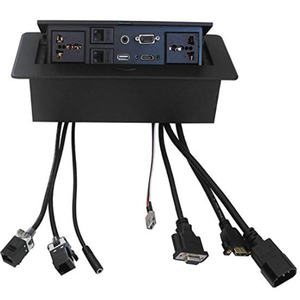 Máy tính để bàn Pop Up ổ cắm cho bảng đồ nội thất sofa với USB <span class=keywords><strong>VGA</strong></span> Loại C <span class=keywords><strong>HDMI</strong></span> - Product Image 4