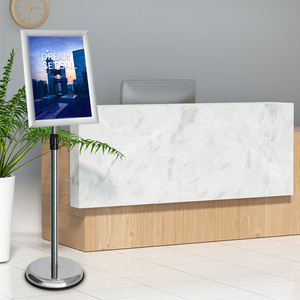 Có thể gập lại <span class=keywords><strong>Acrylic</strong></span> kim loại Backlit Khung nhôm hợp kim Poster đứng cho quảng cáo hiển thị cho Áp phích phim - Product Image 6