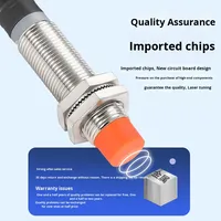 Luoge M12 Interruptor de sensor de proximidad magnético de metal Salida PNP NPN 24V Reemplazo certificado CE para productos importados
