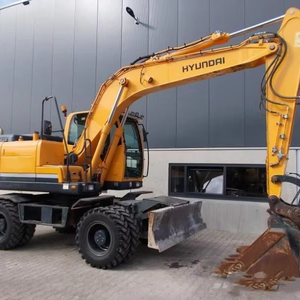 Pelle sur pneus Hyundai 140w-9R à haut rendement Original japon multifonctionnel en bon état utilisé Hyundai 60w 120w 210 150 vente - Product Image 1