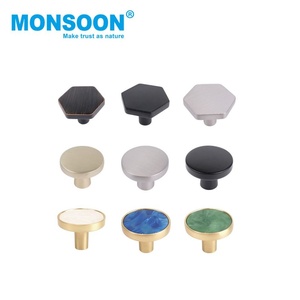 Tirador Moderno para Gabinete, Cómoda, Armario, Cajón, Gimnasio, Cocina, Baño, Muebles - Aleación de Zinc y Acero Inoxidable - Product Image 2