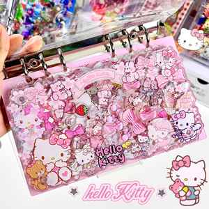 Álbum de Fotos A6 de Hojas Sueltas con Diseño de Dibujos Animados Lindos, Libro de Ahorros Cry Baby para Tarjetas de Alto Valor, con Función de Agitar - Product Image 1