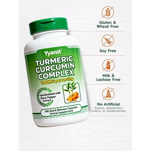Cápsulas de Cúrcuma y Curcumina de Marca Privada con Extracto de Pimienta Negra para una Absorción Óptima - Product Image 4
